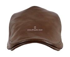 New Design Men Leather Ivy Cap