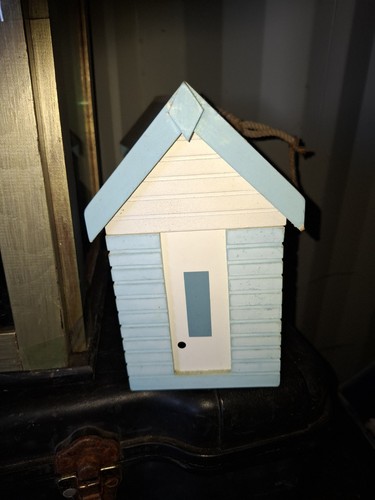 Wooden made beach hut - wooden,