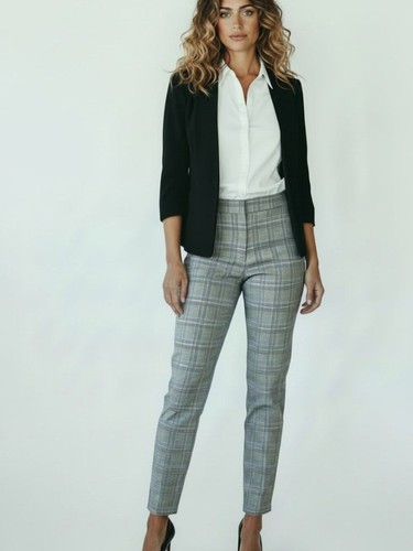 Zara glen plaid - glen, slim