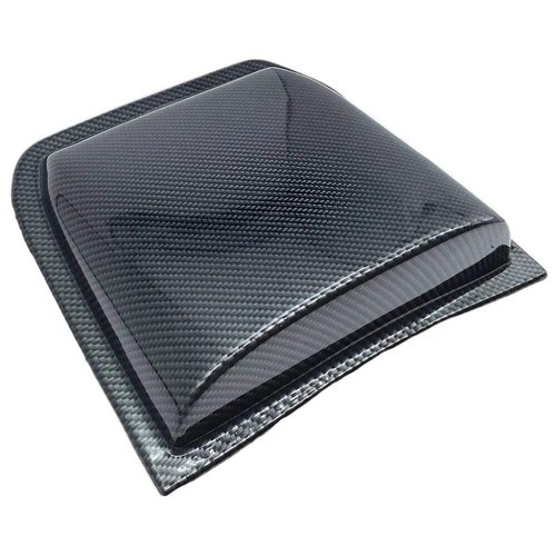 Carbon effect abs bonnet scoop - carbon,