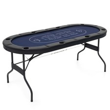 Foldable Poker Table for 8