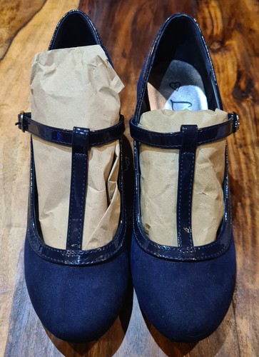 New navy lilley suede and - new,