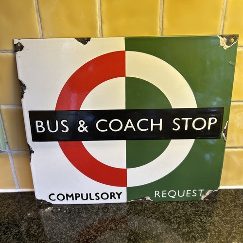 Bus coach stop - stop, compulsory