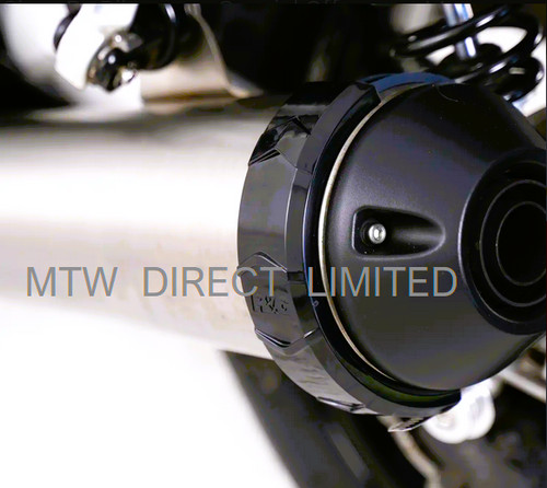 Racing round exhaust - r&g,