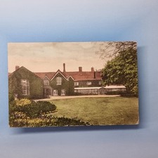 Wellington Postcard 1905 Shropshire The Old Hall Conservatory & Lawns