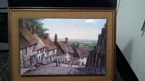 Picture print gold hill - of,