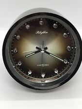 Retro 1960s Rhythm Alarm Space Age 2 Jewel Mantel Clock  Model 5116 - Made in...