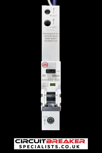 Wylex amp curve 6ka 30ma - 6,