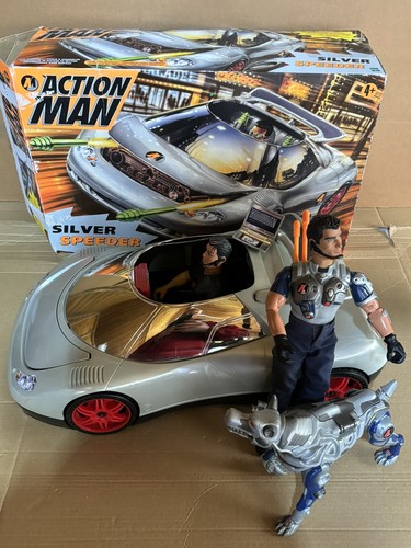 Action man 90s silver speeder - man, 90s-silver