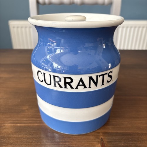 Green cornishware currants - t,