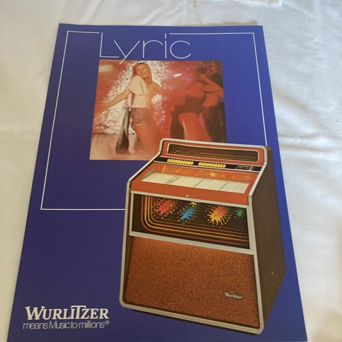 Wurlitzer lyric juke box - lyric.,