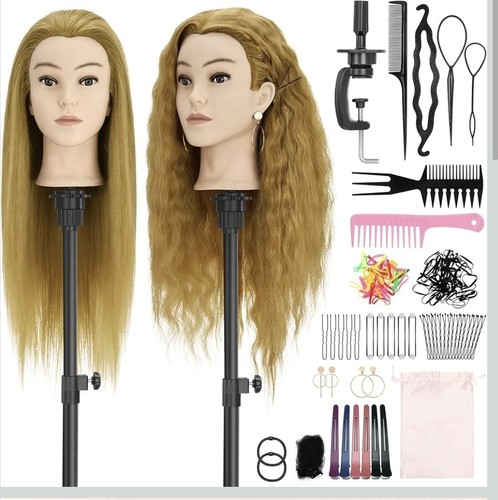 Hairdressing mannequin head - hairdressing,