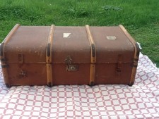 Large Vintage Trunk Wood