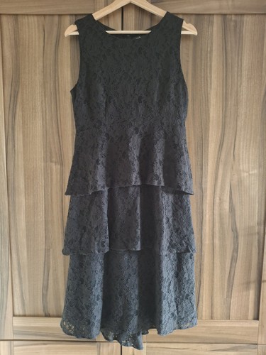 Wallis black lace - black, midi