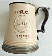 Derby Rowing Club 1949 Pottery Tankard, VGC.