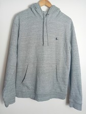 Mens Grey Jack Wills Hoody Jumper Uk Medium Cotton