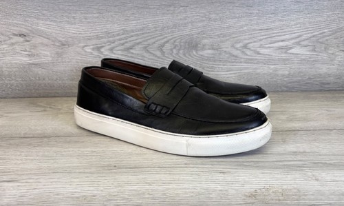 Dune london mens black leather - london,