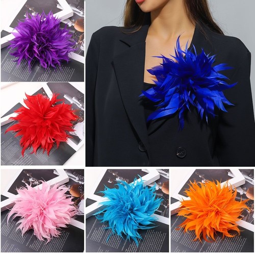 Diy feather flower 20cm - diy,