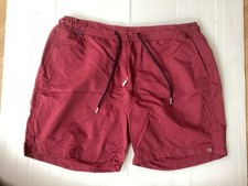Mr Marvis The Riley’s Swim Beach Shorts Burgundy Size Large   (W35-36)VG Con