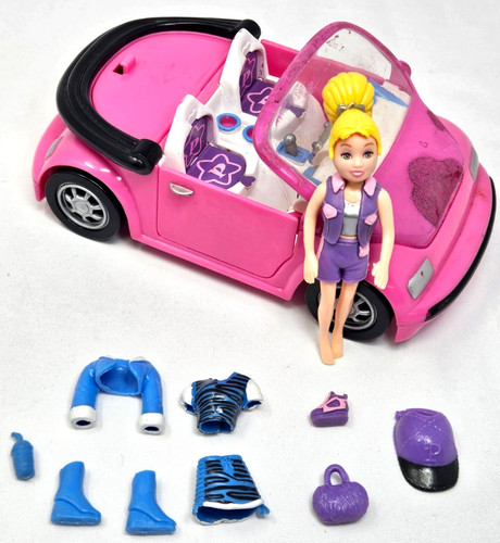 2002 polly pocket pink fashion - pink,