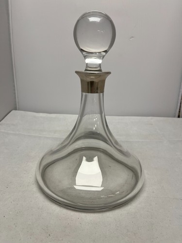 Asprey crystal glass decanter - crystal,