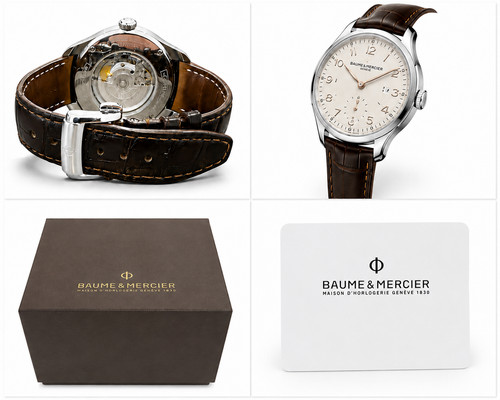 Baume mercier clifton silver - clifton,
