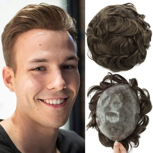 Mens human hair replacement - human,