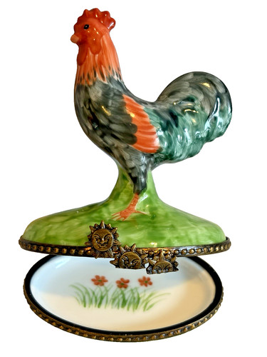 Limoges peint main trinket - main,