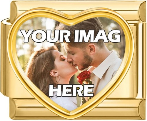 9mm italian photo - charm, custom