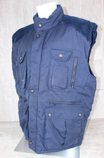 Wengen Blue Gilet Sleeveless Multi Pocket Bodywarmer Padded Mens XXL