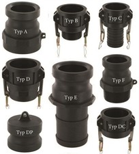 CAMLOCK LAYFLAT Hose Coupling Fitting Male Female Type A B C D E F DC DP CAM &