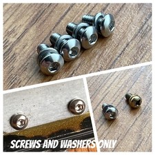 CR 85 R HONDA STAINLESS STEEL REED VALVE SCREWS X4, 93500-03006-0H, 2003 - 07