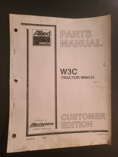 Allied systems w3c tractor - allied, systems,