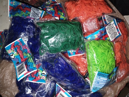 Rainbow loom lot 36pc - loom,
