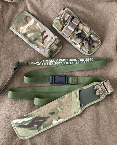 British army sa80 loadout - army,
