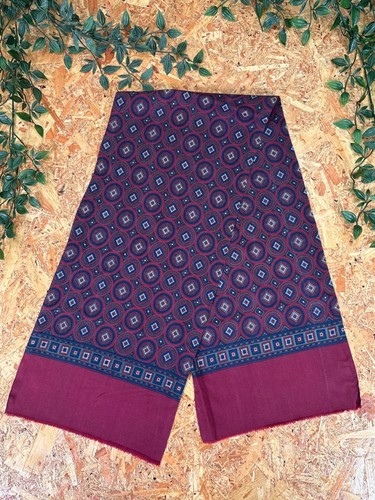 Vintage men burgundy silk - vintage, men’s