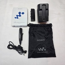 Sony Walkman WM-EX615 Cassette Player With Accessories
