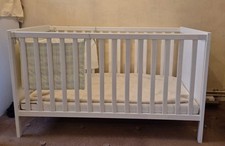 IKEA Sundvik White Cot Bed