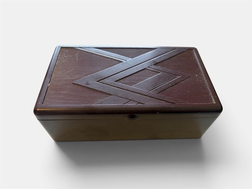 Vintage bakelite box with - box,