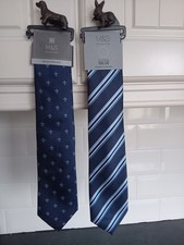 Two New M & S Collection Ties