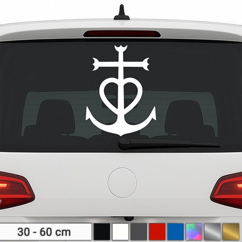 Croix camarguaise sticker - croix,