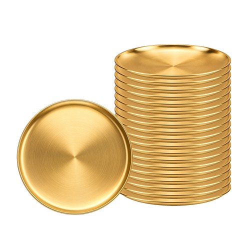 20pcs gold stainless - gold,