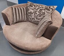 DFS swivel chair, in jumbo cord. In very good condition.