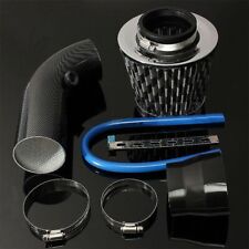 Universal Cold Air Intake Induction Hose Pipe Kit System Filter System Black