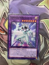 SGX4-ENA22 Elemental Hero Glow Neos Common 1st Edition NM Yugioh Card