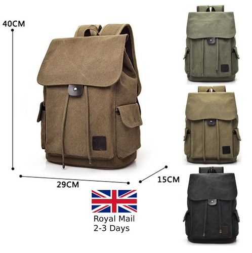 Unisex vintage canvas - vintage, backpack