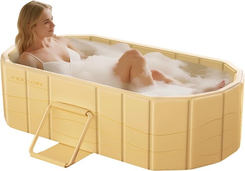 Portable foldable bathtub - foldable,