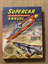 Supercar Annual 1962 UK 1" spine tear, price clipped, excellent white pages