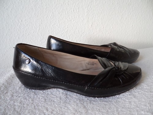 Wide fit black - fit, patent