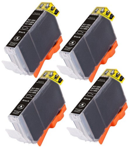 Cli black ink cartridges - 4x,